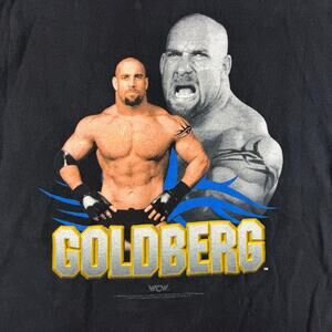 VIntage Goldberg WCW Wrestling Shirt Size XL